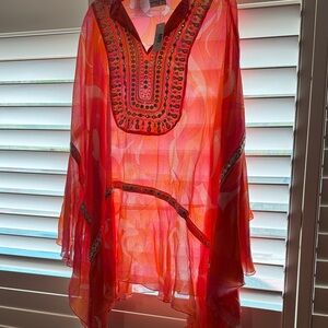 Women's Pink Tunic Top
